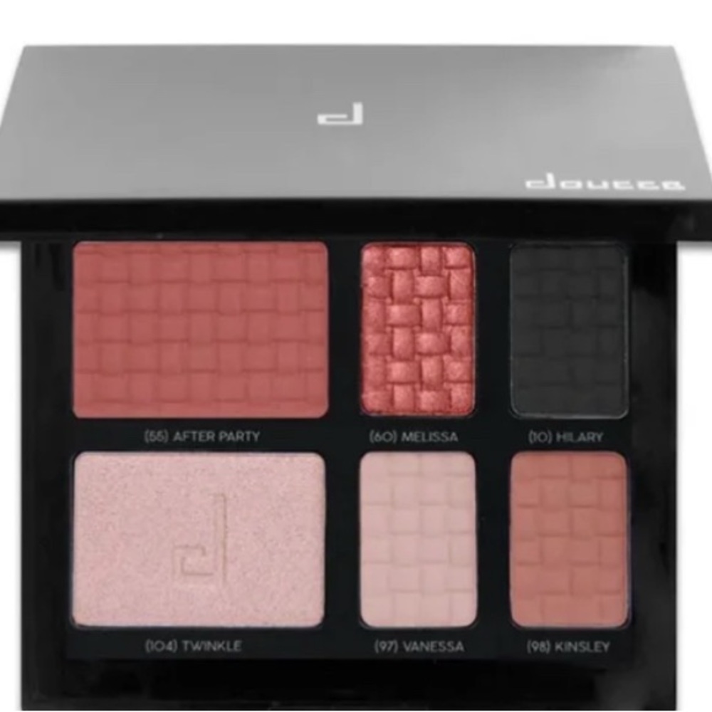 Bundle - 1. Doucce - Eyeshadow Palette SEALED 2. Pley Lip gloss